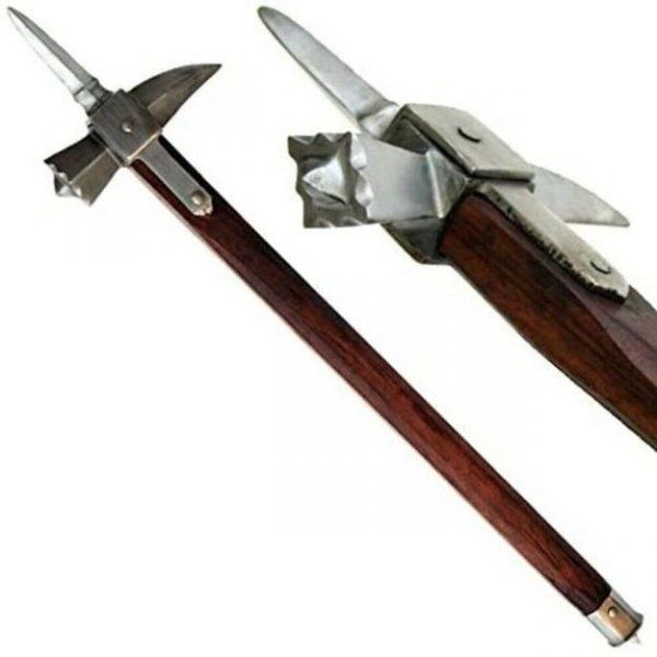 Medieval Warrior Functional Spiked Lucerne War Hammer