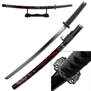 BladesUSA - Samurai Sword with Display Stand - SW-78