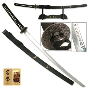 BladesUSA - Sword of Honor - Oriental Sword with Display Stand - SW-316