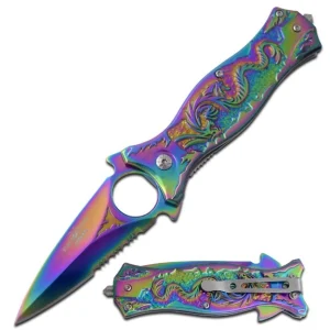 Dark Fantasy - Spring Assisted Knife - DF-2042-3