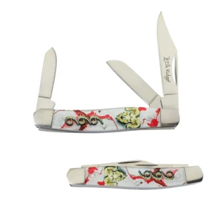 Elk Ridge - Folding Knife - Gentleman's Knife - Stockman - ER-42453-RD