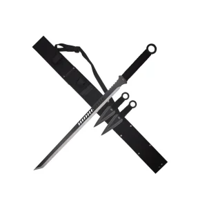 Fantasy Master - Fantasy Sword with 2 Throwing Knives - FM-644T