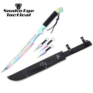 Snake Eye - Tactical Ninja Sword Set- HK-113RB