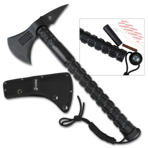 USMC - Tactical Axe with Survival Kit and Compass - M-X001
