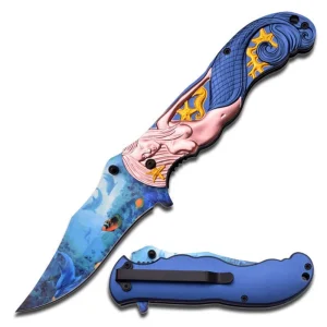 Masters Collection - Spring Assisted Knife - MC-A013BL