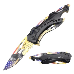 MTech USA - Spring Assisted Knife - MT-A705BKEA