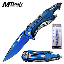MTech USA - Spring Assisted Knife - MT-A705SBLCS