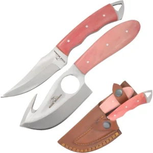 Old Ram - Handmade Two Piece Hunting Knife Set - OR-294