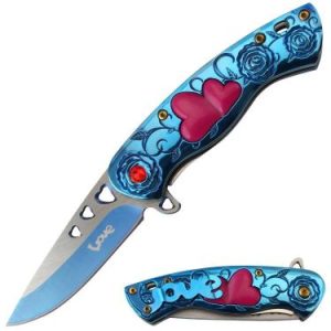Snake Eye - Spring Assisted Knife - SE-5216BL
