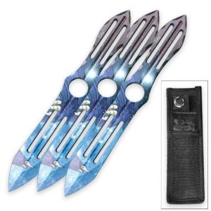 Snake Eye - Tactical Throwing Knives - Set of 3 - ST-0319-10DR