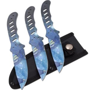 Snake Eye - Tactical Throwing Knives - Set of 3 - ST-0319-11DR