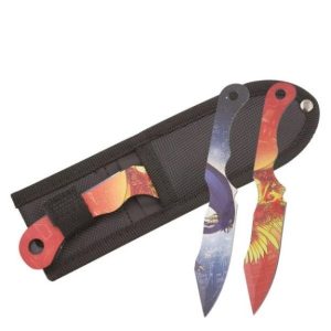 Snake Eye - Tactical Throwing Knives - Set of 2 - ST-0319-15