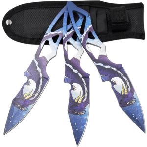 Snake Eye - Tactical Throwing Knives - Set of 3 - ST-0319-9DR