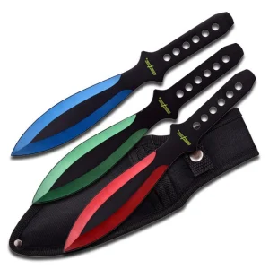 Perfect Point - Throwing Knives - Set of 3 - PP-114-3RGB
