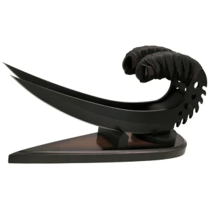 BladesUSA - Fantasy Knife with Magnetic Wood Display Stand - MC-2069
