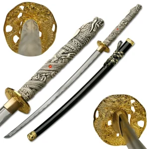 BladesUSA - Hand Forged Fantasy Dragon Sword - JL-009HM