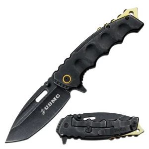 USMC - Spring Assisted Knife - M-A1066GSW