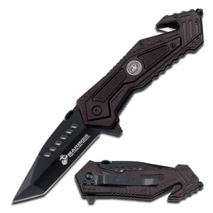 USMC - Spring Assisted Knife - M-A1033BK