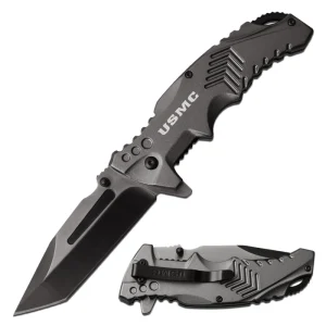 USMC - Spring Assisted Knife - M-A1058GY