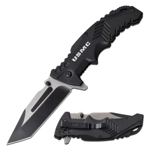 USMC - Spring Assisted Knife - M-A1058BK